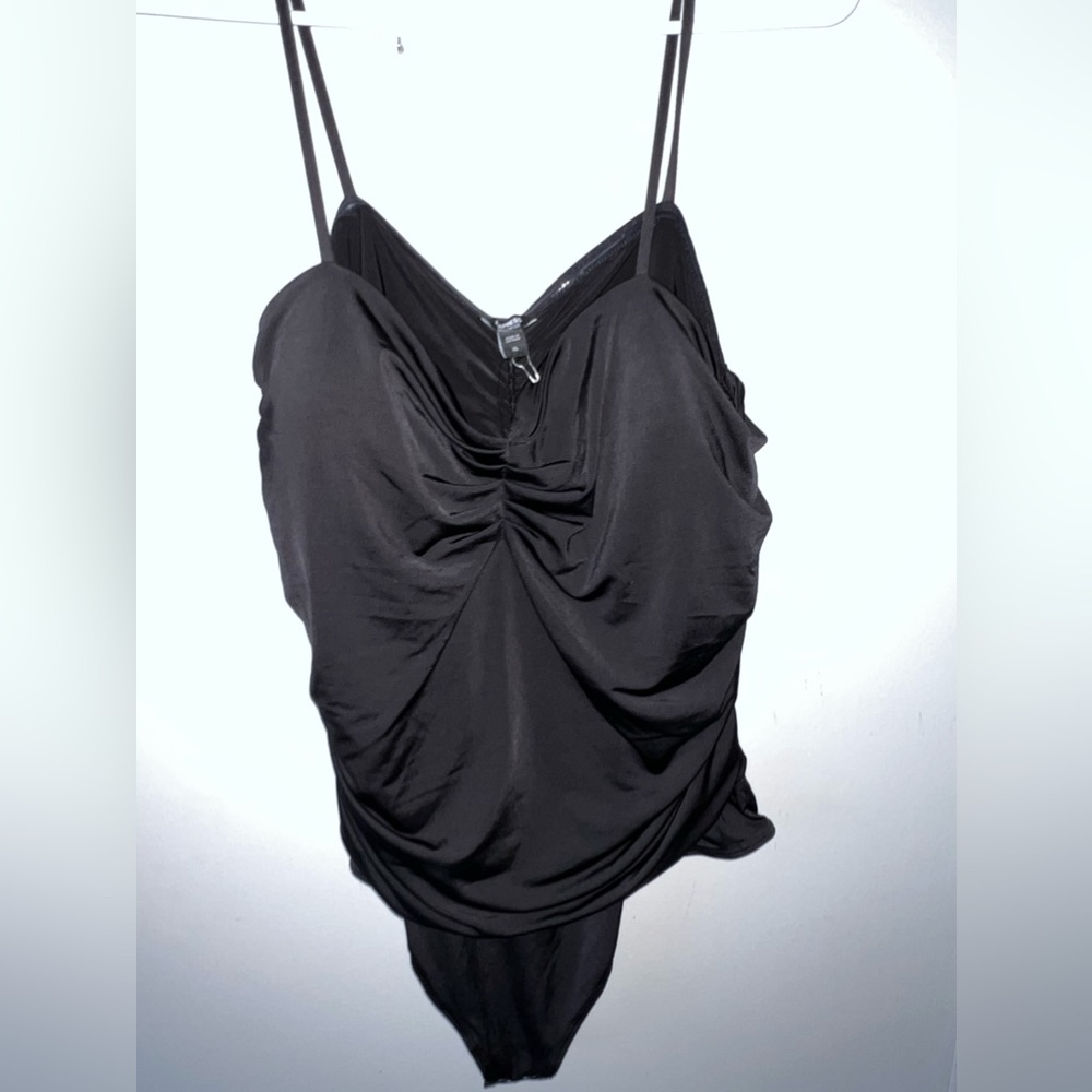 Express Women’s Body Contour Compression Ruched Bodysuit